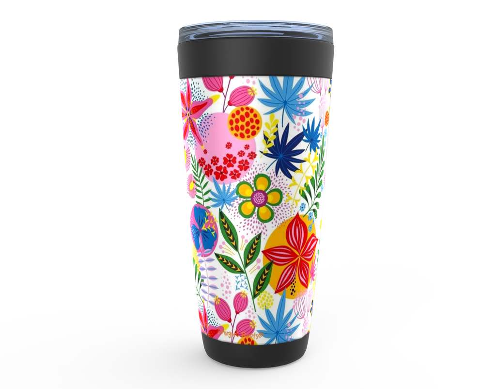 Cowgirl Roots™ Spring Flower Tumbler 20oz Stainless Steel Insulated Hot and Cold Travel Mugs