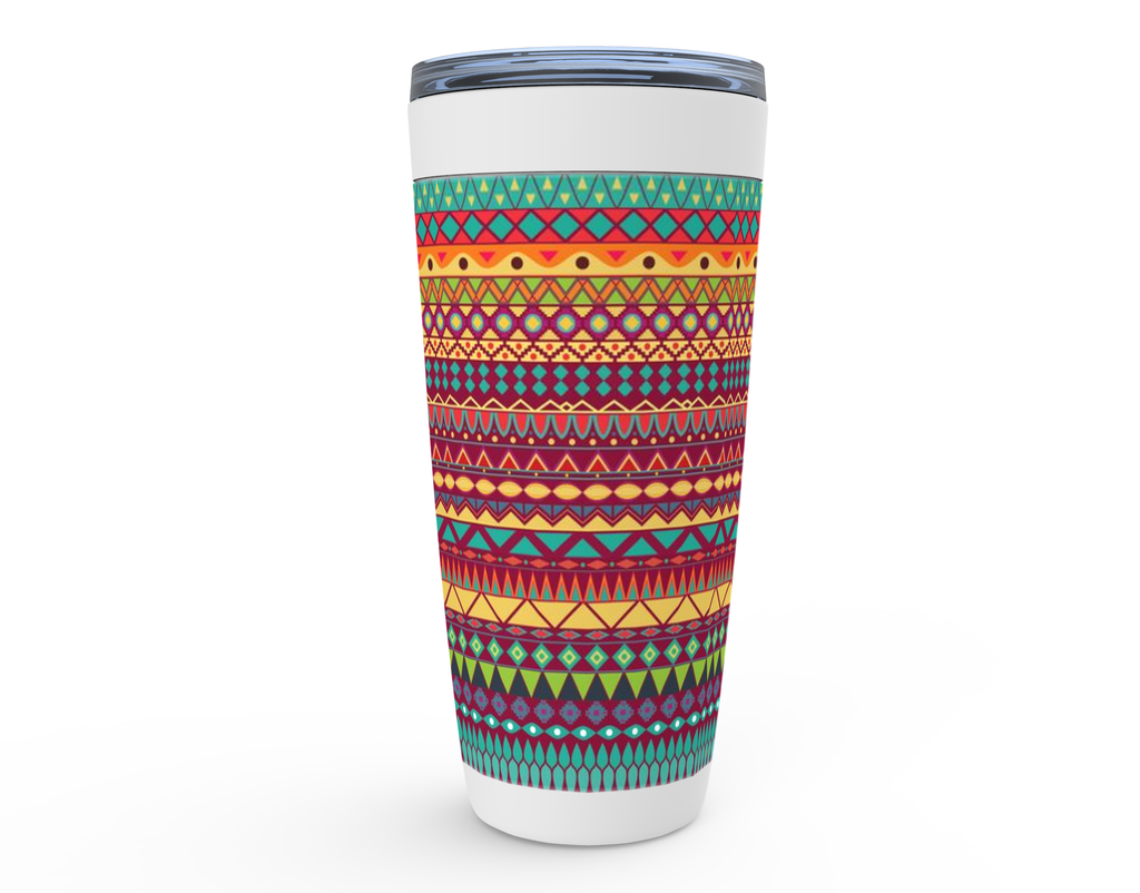 Cowgirl Roots™ Serape Tribe Tumbler 20oz Stainless Steel Insulated Hot and Cold Travel Mugs