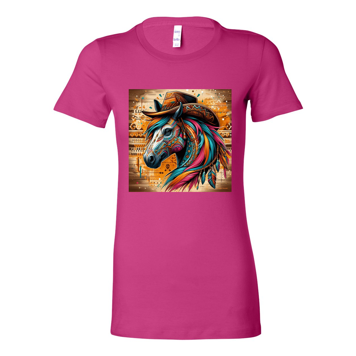 Cowboy Gus Tribal Horse Favorite T Shirts