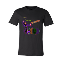 Load image into Gallery viewer, Just a Little Wicked, Halloween Unisex Style Cotton T Shirts
