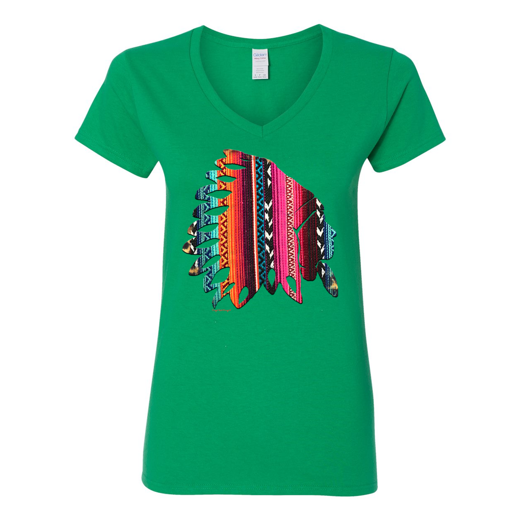 The Chief V-Neck Cotton T-Shirts