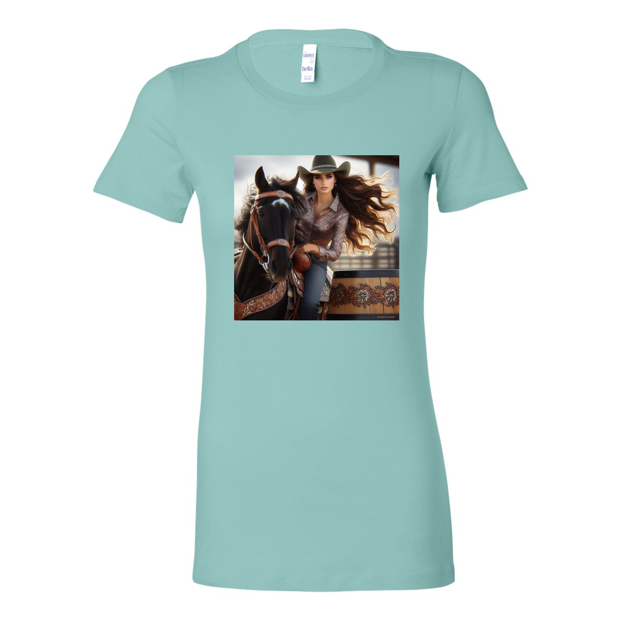 Rodeo Barrel Racer Favorite T Shirt