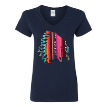 Load image into Gallery viewer, The Chief V-Neck Cotton T-Shirts

