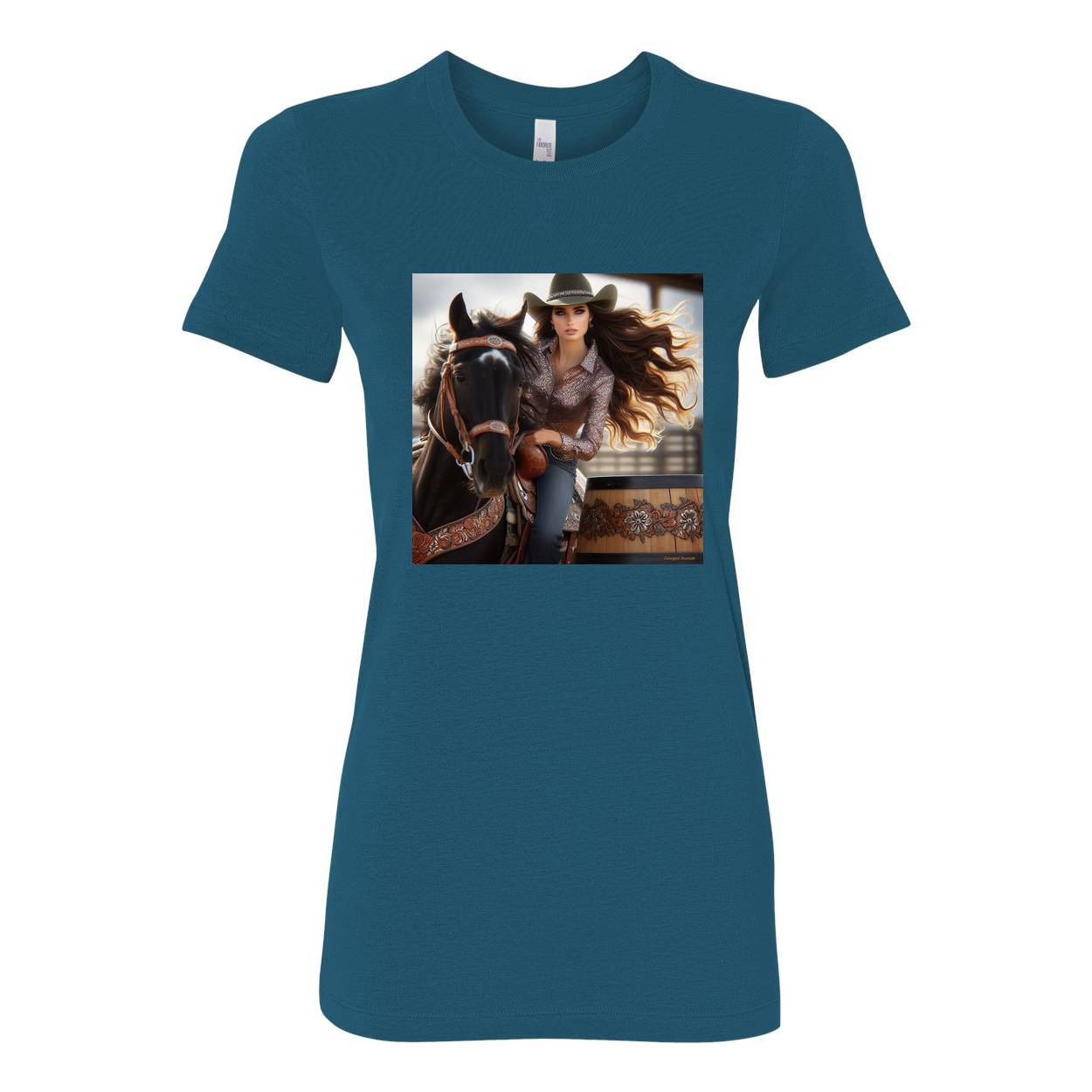 Rodeo Barrel Racer Favorite T Shirt