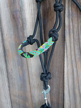 Load image into Gallery viewer, Cactus Desert Cutie Beaded Rope Horse and Pony Halters with Lead

