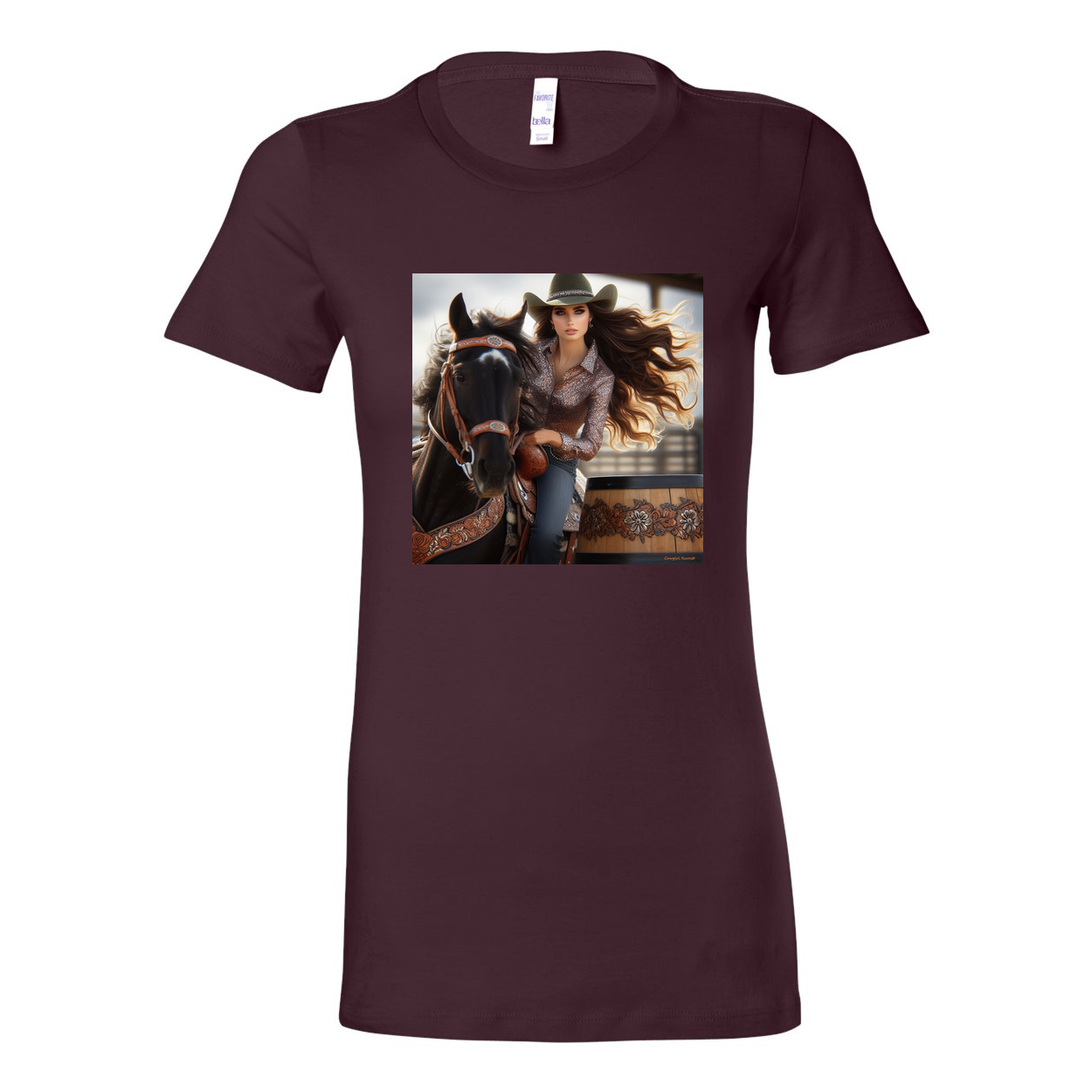 Rodeo Barrel Racer Favorite T Shirt