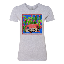 Load image into Gallery viewer, Cactus Cowgirl Boyfriend Cotton T Shirts
