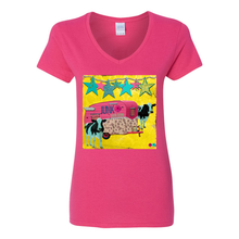 Load image into Gallery viewer, Moo Junk V-Neck Cotton T-Shirts
