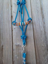 Load image into Gallery viewer, Serape Warrior Beaded Rope Horse and Pony Halters with Lead
