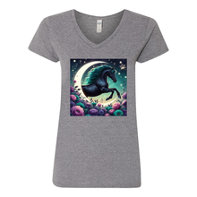 Load image into Gallery viewer, Dancing Filly V Neck T Shirts
