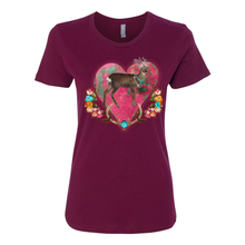 Load image into Gallery viewer, Buck&#39;n Bohemian Horn&#39;s Boyfriend Cotton T Shirts
