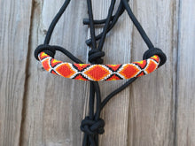 Load image into Gallery viewer, Tribal Diamond Beaded Rope Horse and Pony Halters with Lead
