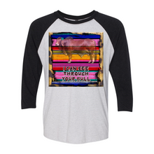 Load image into Gallery viewer, I Can See Through Your Bull Three Quarter Sleeve T Shirts
