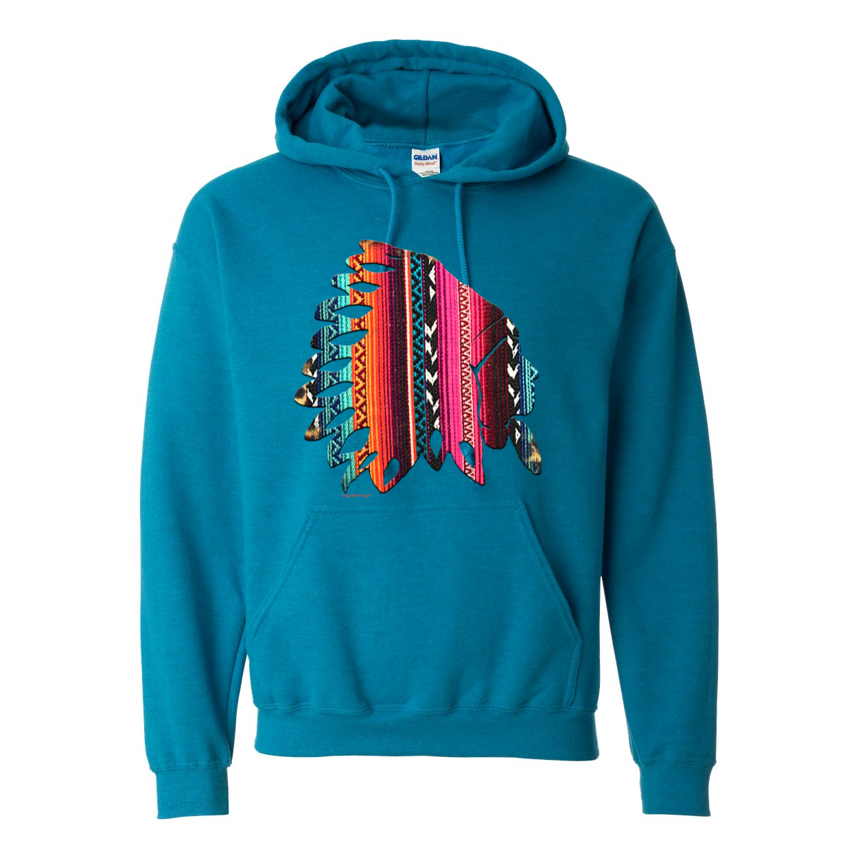 Cowgirl Roots™  The Chief Pull Over Front Pocket Hoodies