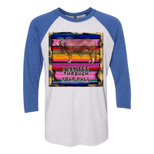 Load image into Gallery viewer, I Can See Through Your Bull Three Quarter Sleeve T Shirts

