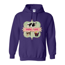 Load image into Gallery viewer, Farm Life Pull Over Front Pocket Hoodies
