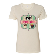 Load image into Gallery viewer, Farm Life Boyfriend Cotton T Shirts
