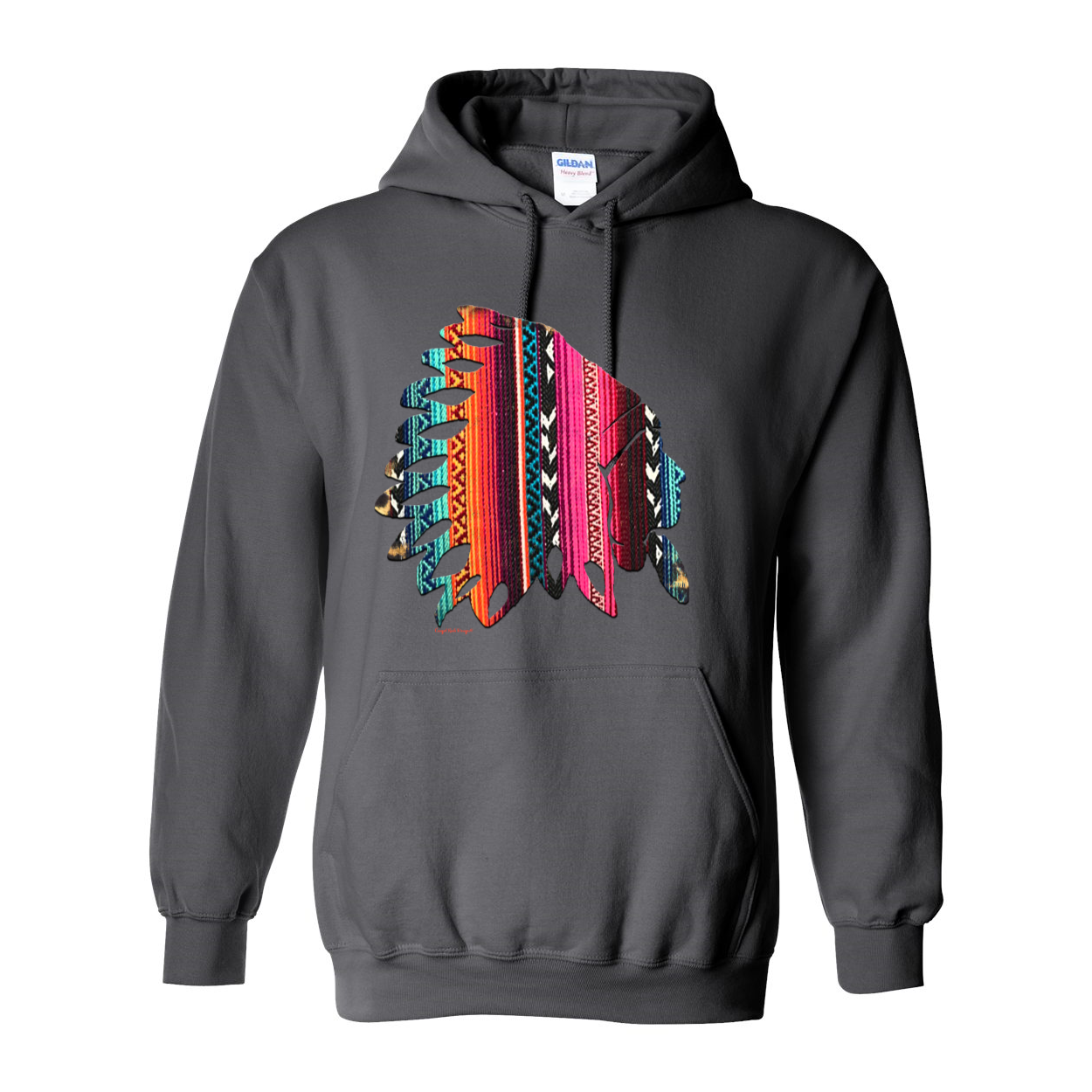 Cowgirl Roots™  The Chief Pull Over Front Pocket Hoodies