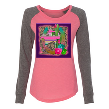 Load image into Gallery viewer, Desert Bronc Dream Patch Elbow Long Sleeve T Shirts

