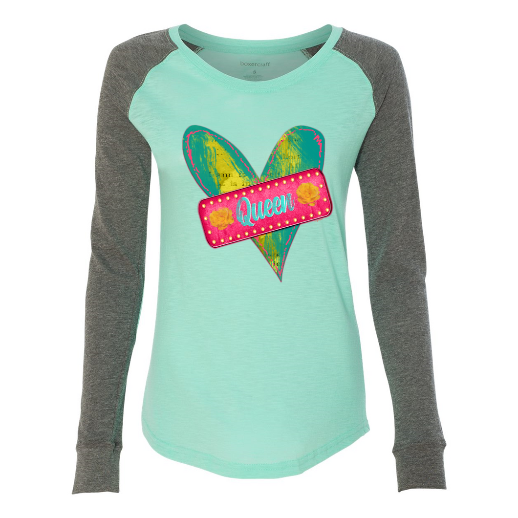 The Queen Patch Elbow Long Sleeve T Shirts