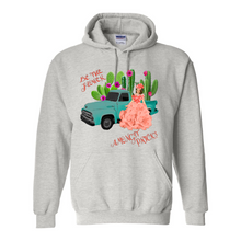 Load image into Gallery viewer, Be The Flower Amongst Prick&#39;s Pull Over Front Pocket Hoodies
