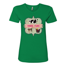 Load image into Gallery viewer, Farm Life Boyfriend Cotton T Shirts
