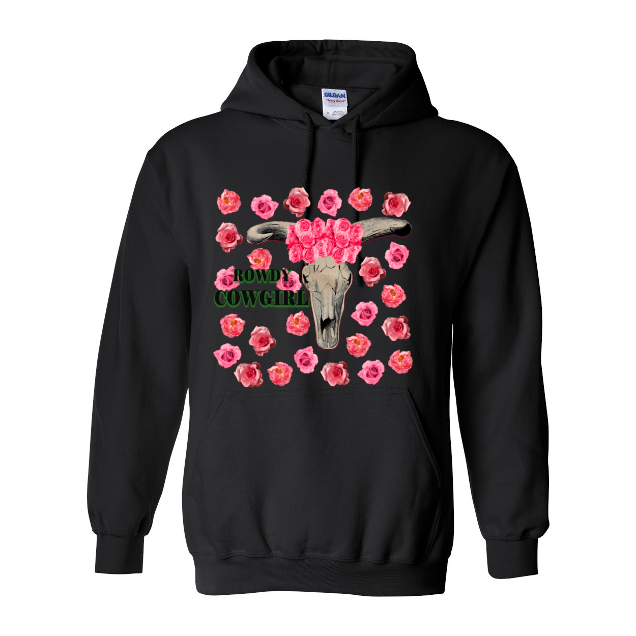 Cowgirl Roots™ Rowdy Cowgirl Pull Over Front Pocket Hoodies