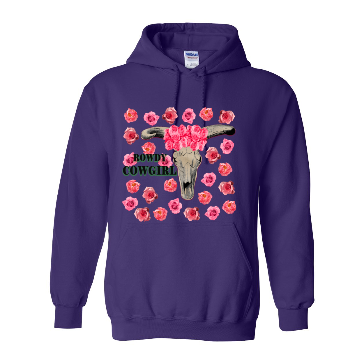 Cowgirl Roots™ Rowdy Cowgirl Pull Over Front Pocket Hoodies