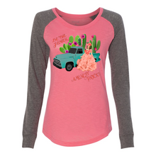 Load image into Gallery viewer, Be The Flower Amongst Prick&#39;s Patch Elbow Long Sleeve
