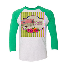 Load image into Gallery viewer, Cowgirl Castle 3/4 Sleeve T Shirts
