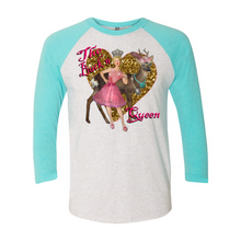 Load image into Gallery viewer, The Buck&#39;n Queen 3/4 sleeve cotton T Shirts
