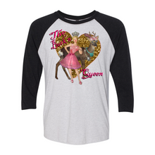 Load image into Gallery viewer, The Buck&#39;n Queen 3/4 sleeve cotton T Shirts
