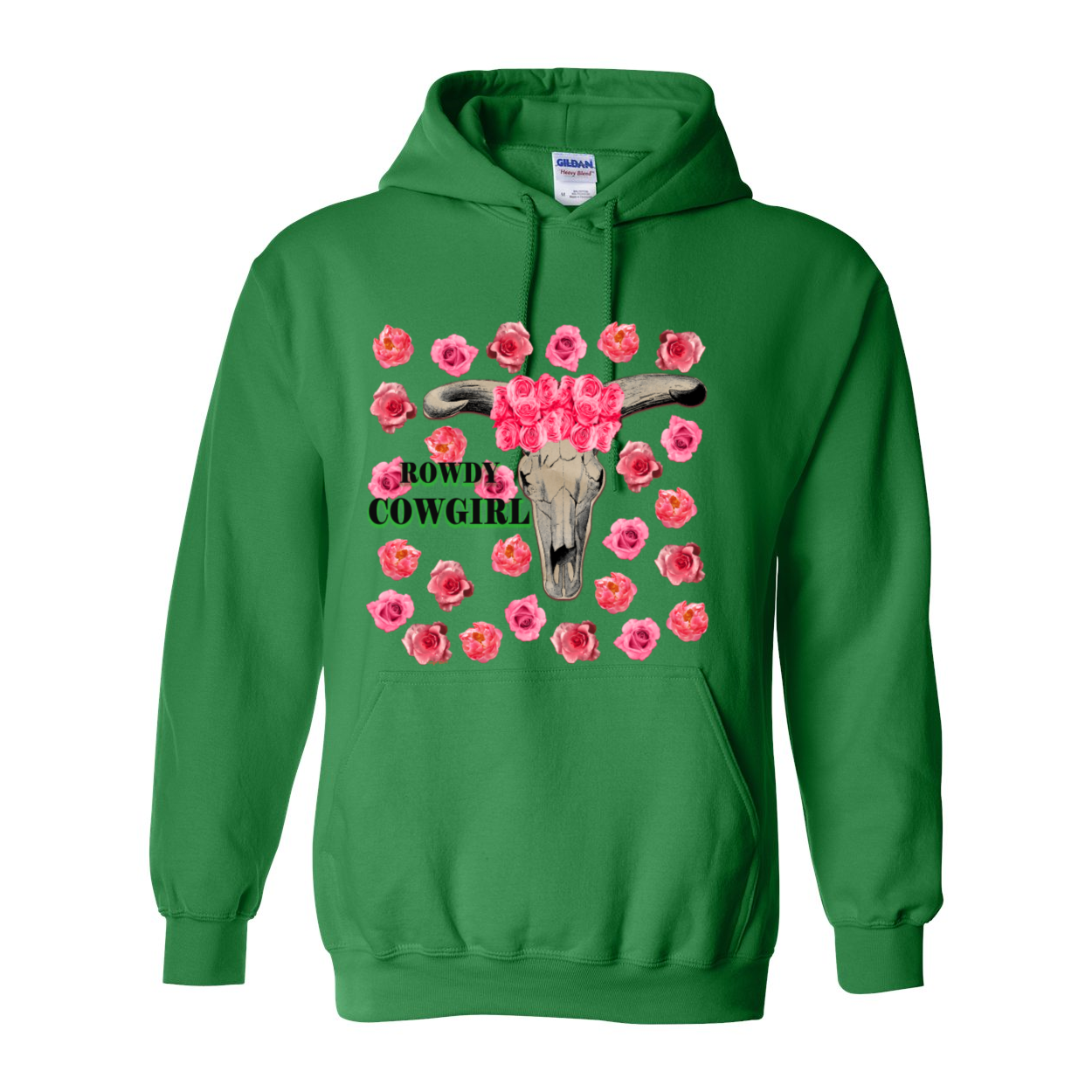 Cowgirl Roots™ Rowdy Cowgirl Pull Over Front Pocket Hoodies