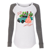 Load image into Gallery viewer, Be The Flower Amongst Prick&#39;s Patch Elbow Long Sleeve
