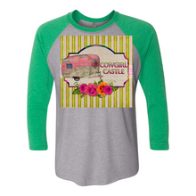 Load image into Gallery viewer, Cowgirl Castle 3/4 Sleeve T Shirts
