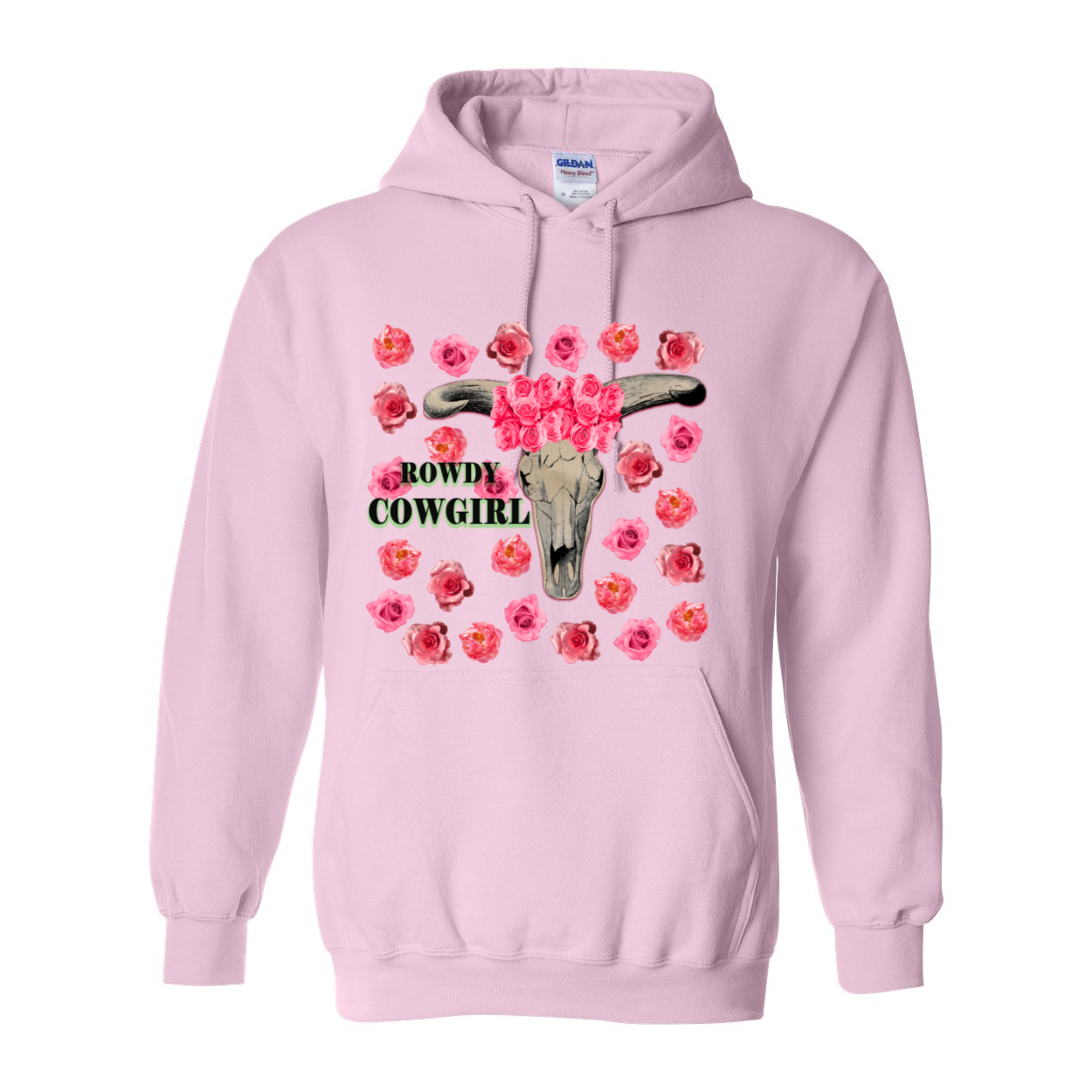 Cowgirl Roots™ Rowdy Cowgirl Pull Over Front Pocket Hoodies