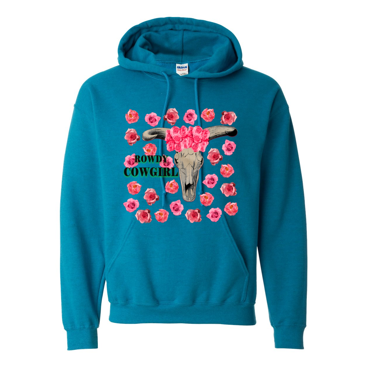 Cowgirl Roots™ Rowdy Cowgirl Pull Over Front Pocket Hoodies