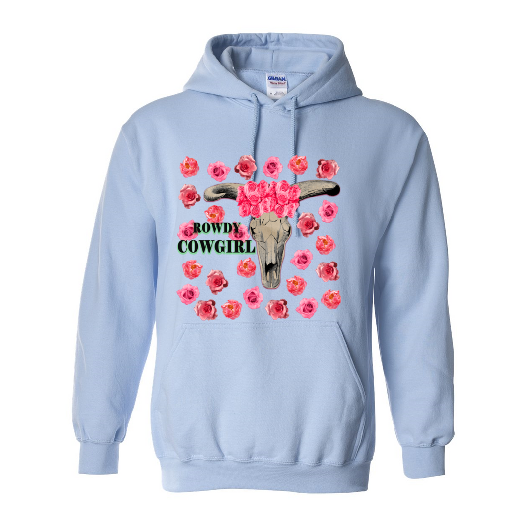 Cowgirl Roots™ Rowdy Cowgirl Pull Over Front Pocket Hoodies