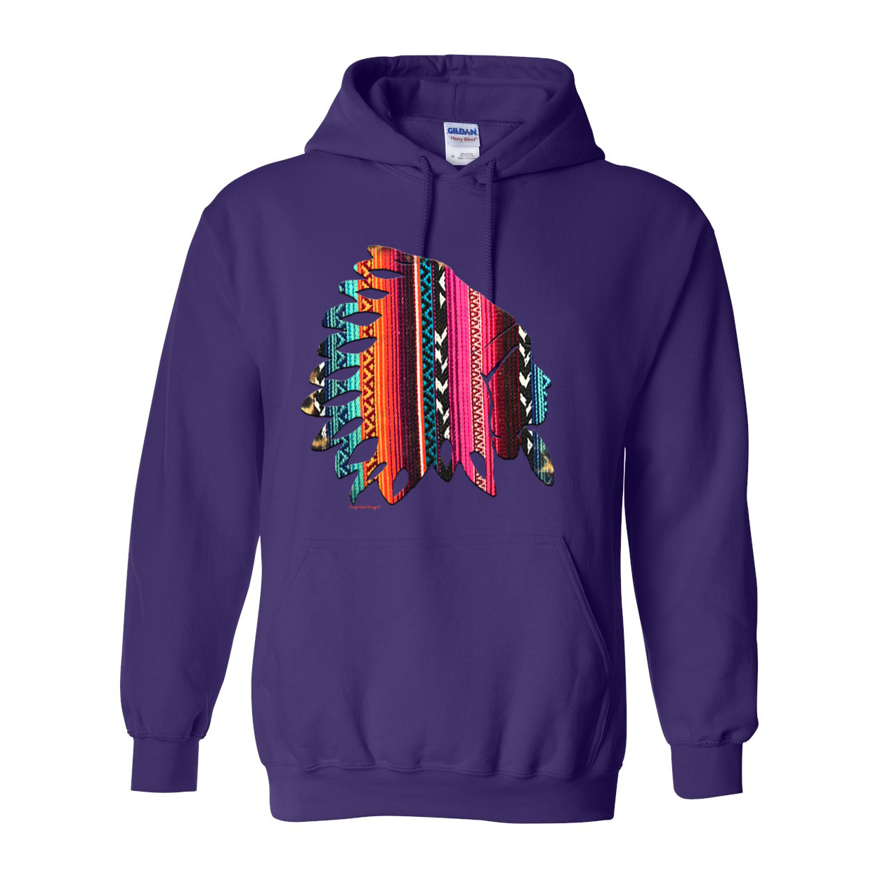 Cowgirl Roots™  The Chief Pull Over Front Pocket Hoodies