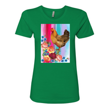 Load image into Gallery viewer, Rose&#39;s Hen Boyfriend Cotton T Shirts
