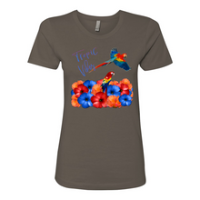 Load image into Gallery viewer, Tropic Vibes Boyfriend Cotton T Shirts
