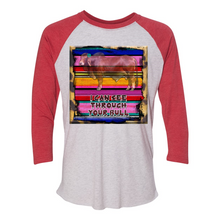 Load image into Gallery viewer, I Can See Through Your Bull Three Quarter Sleeve T Shirts
