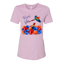 Load image into Gallery viewer, Tropic Vibes Heather Colored Relaxed Fit T Shirts
