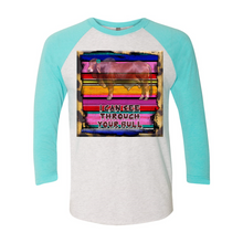 Load image into Gallery viewer, I Can See Through Your Bull Three Quarter Sleeve T Shirts
