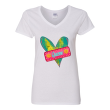 Load image into Gallery viewer, The Queen V Neck Cotton T Shirts

