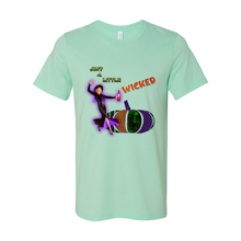 Load image into Gallery viewer, Just a Little Wicked, Halloween Unisex Style Cotton T Shirts
