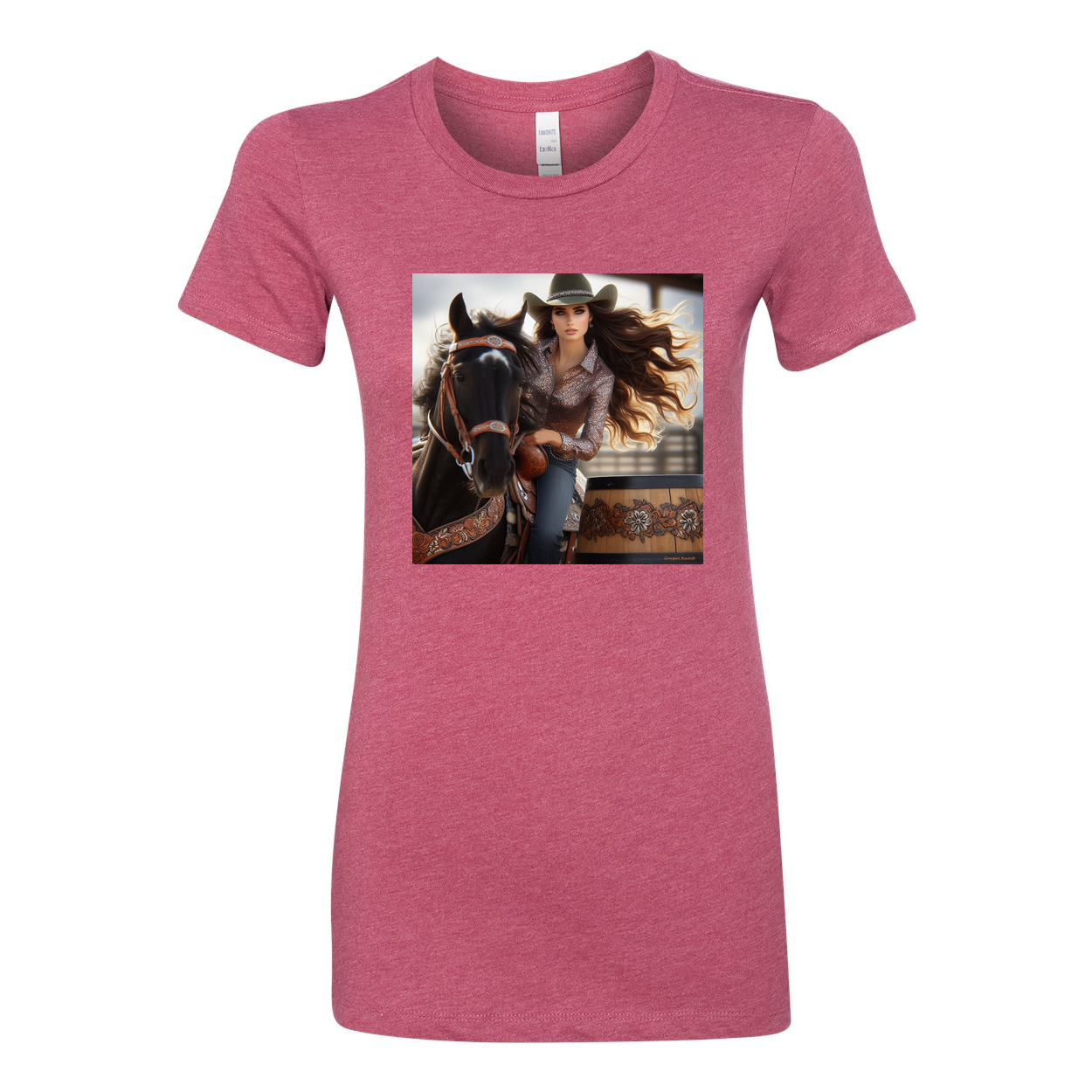 Rodeo Barrel Racer Favorite T Shirt