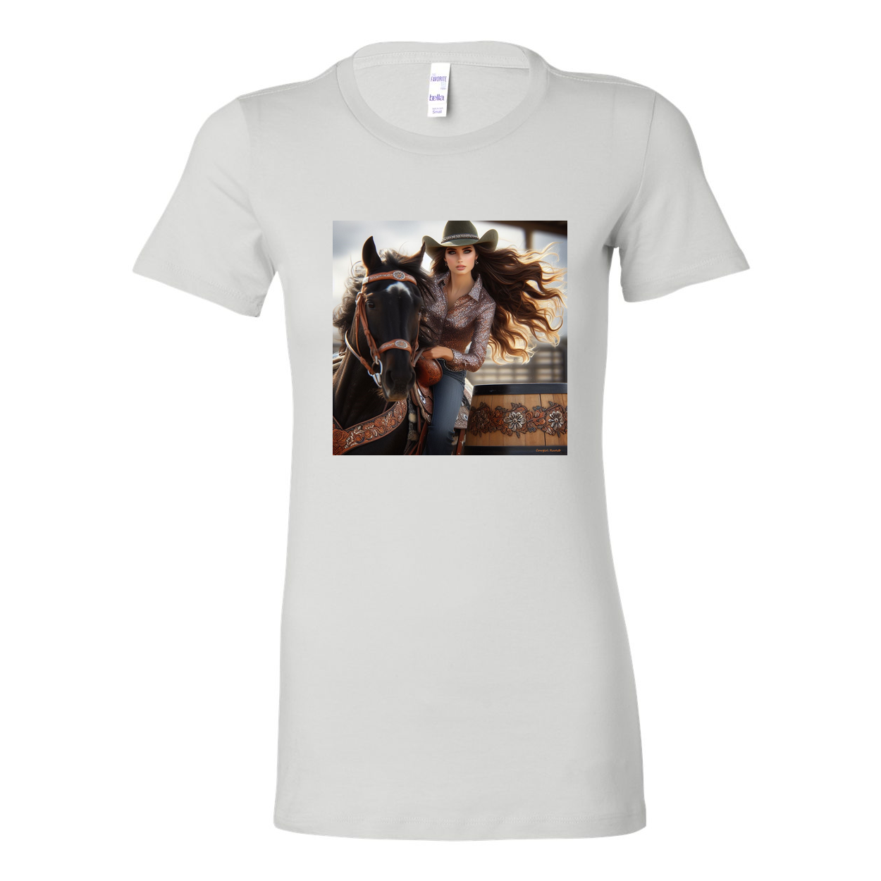 Rodeo Barrel Racer Favorite T Shirt