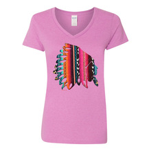 Load image into Gallery viewer, The Chief V-Neck Cotton T-Shirts
