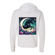 Load image into Gallery viewer, Dancing Filly Zip-Up Front Pocket Hooded Sweatshirts
